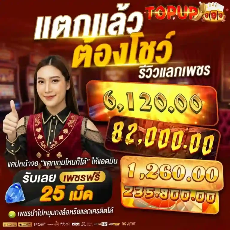 ท็อปอัพ999 สล็อต